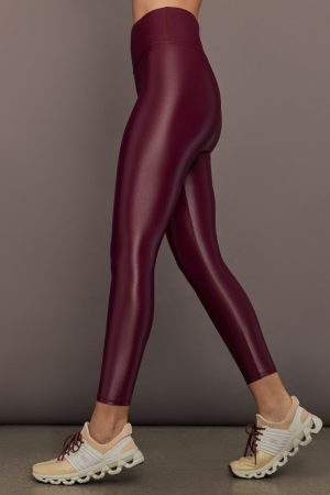 High Rise 7/8 Legging in Takara Shine - Fig