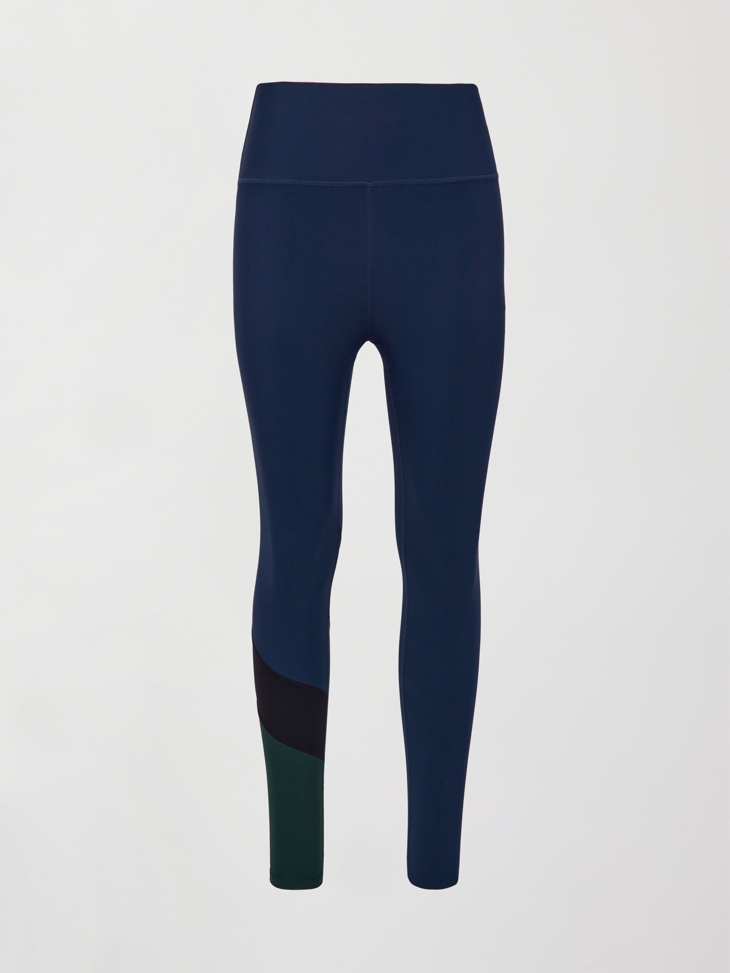 Colorblock Legging in Melt - Navy/Black/Forest - Image 8