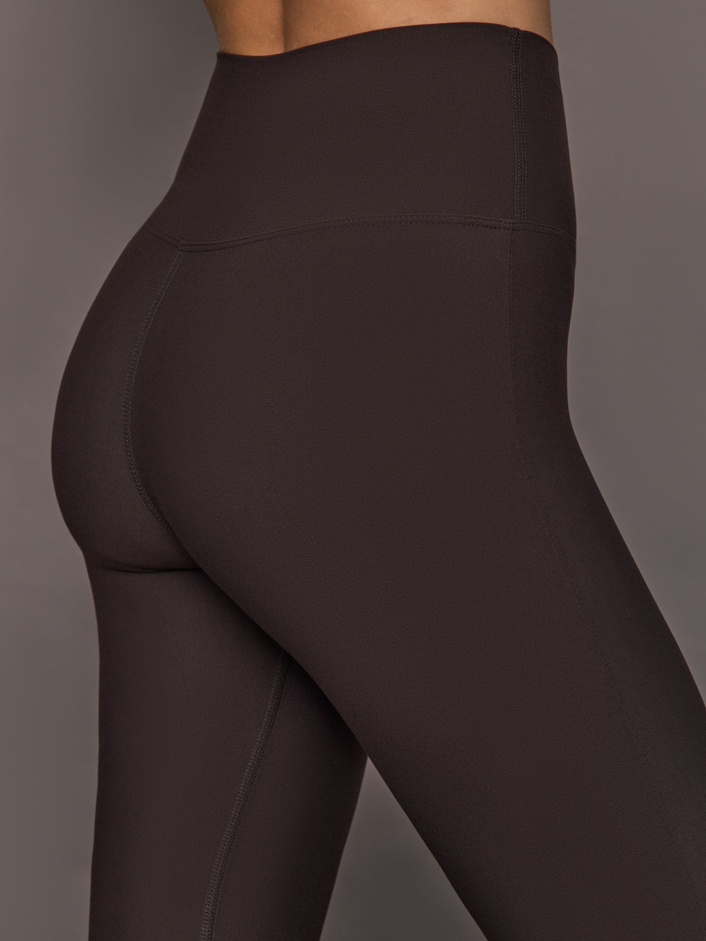 Split Bootcut Legging in Melt - Chocolate Torte - Image 5