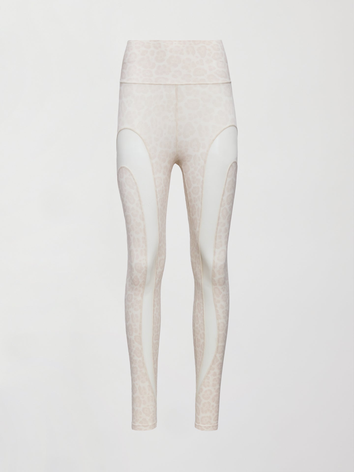 Sheer Spliced Legging in Melt - Snow Leopard - Image 7