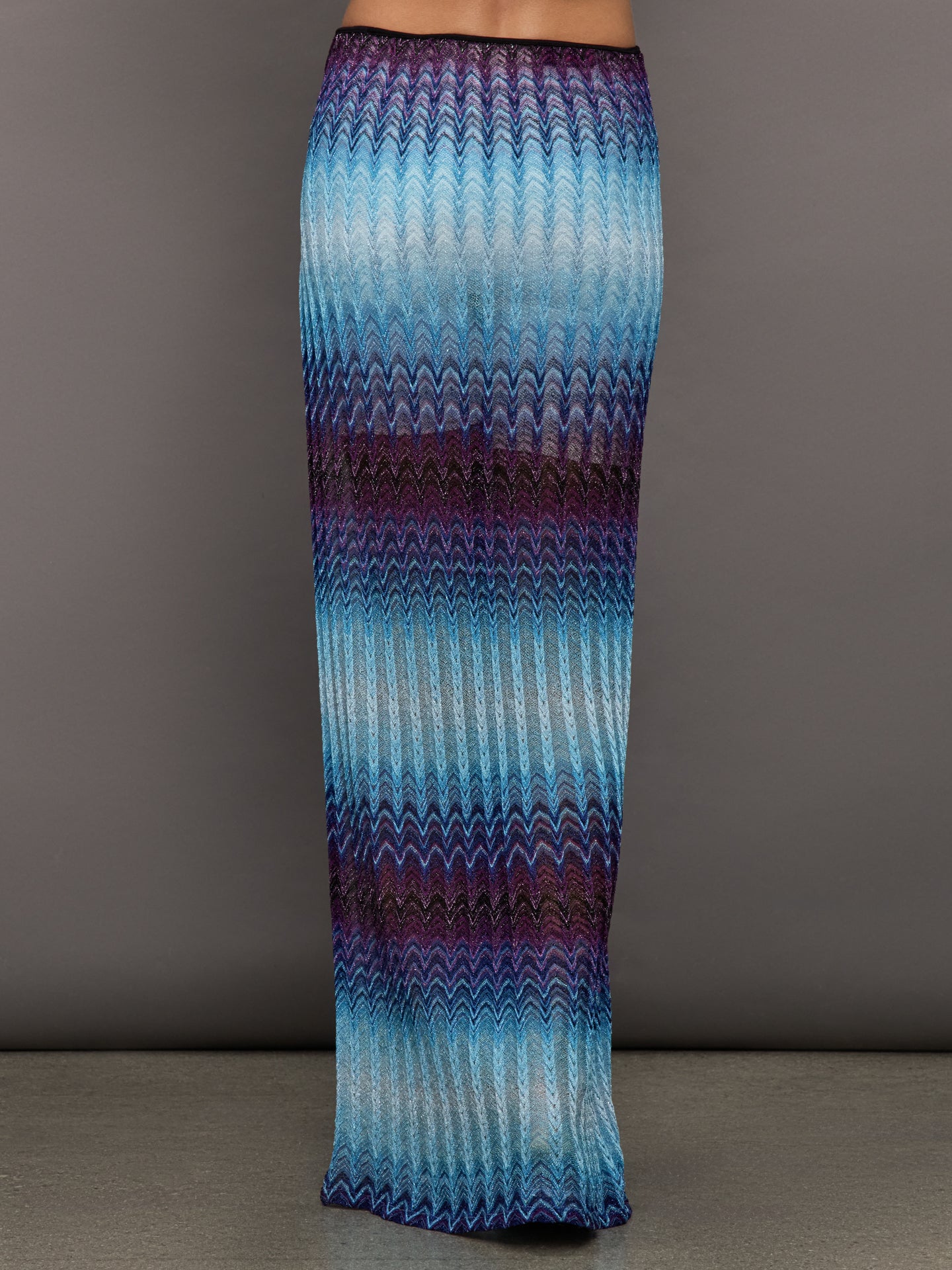 Long Skirt - Multi Blue - Image 4